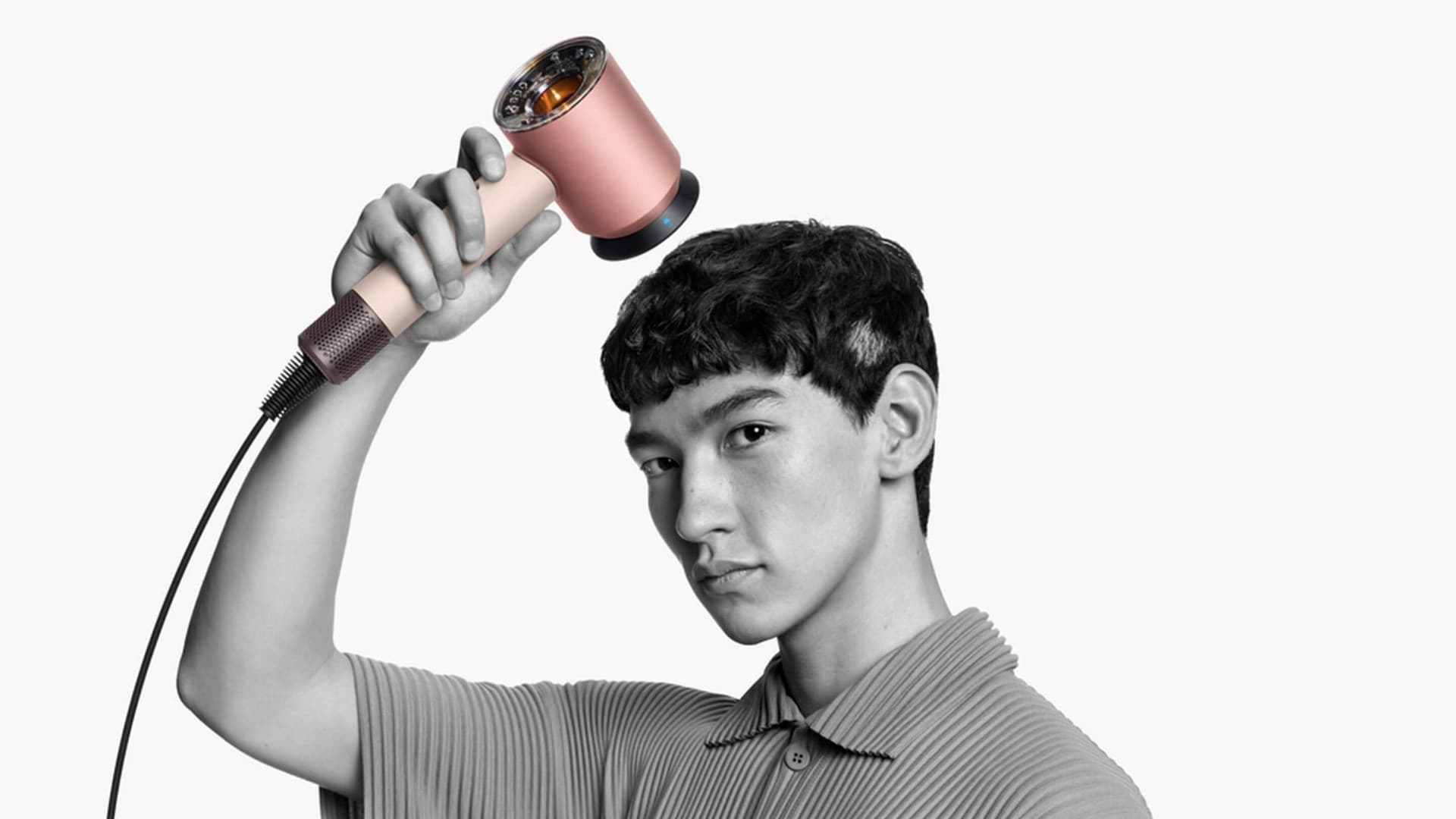 Фен Dyson Supersonic HD16 Red Velvet/Gold — фото 4