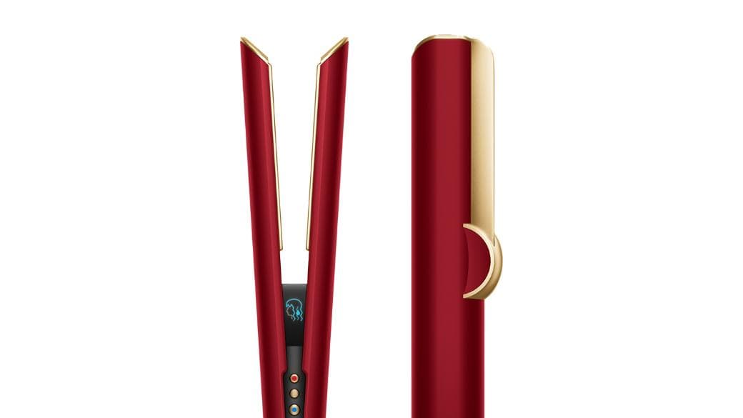 Випрямляч для волосся Dyson Airstrait HT01 Red Velvet/Gold — фото 2