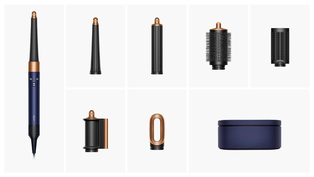 Стайлер Dyson Airwrap I.D. HS08 Straight+Wavy T1/T2 Prussian Blue/Rich Copper — фото 2
