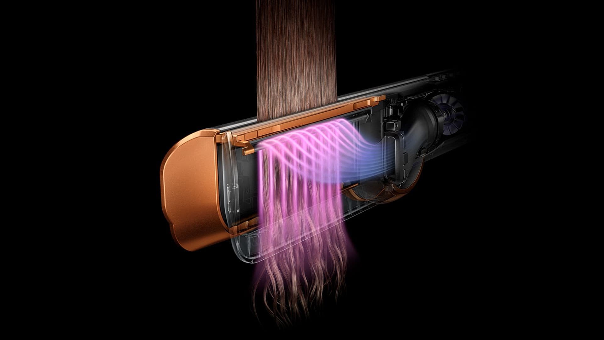 Випрямляч для волосся Dyson Airstrait HT01 Nickel/Copper — фото 4