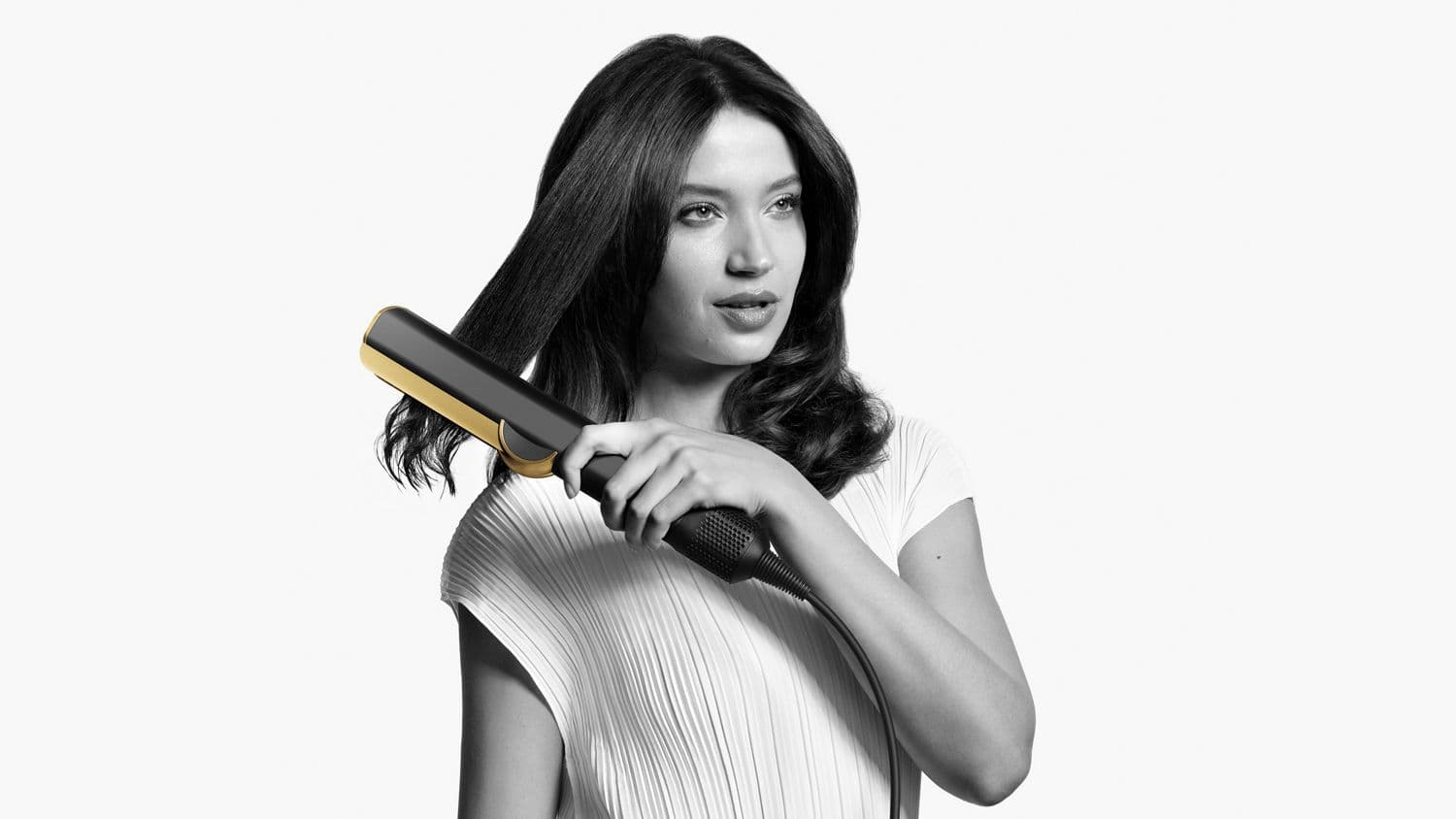 Випрямляч для волосся Dyson Airstrait HT01 Onyx Black/Gold — фото 3