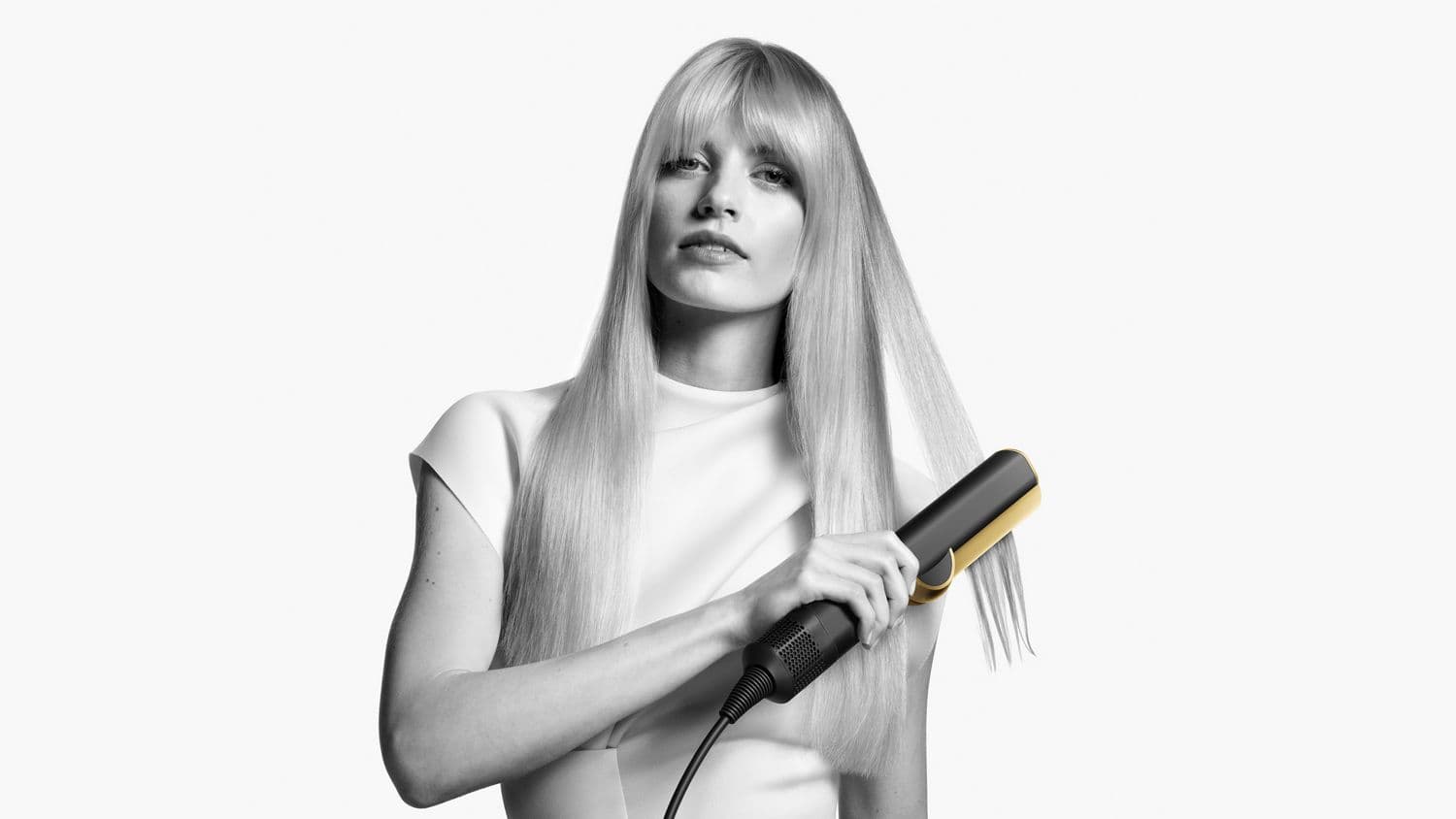 Випрямляч для волосся Dyson Airstrait HT01 Onyx Black/Gold — фото 4