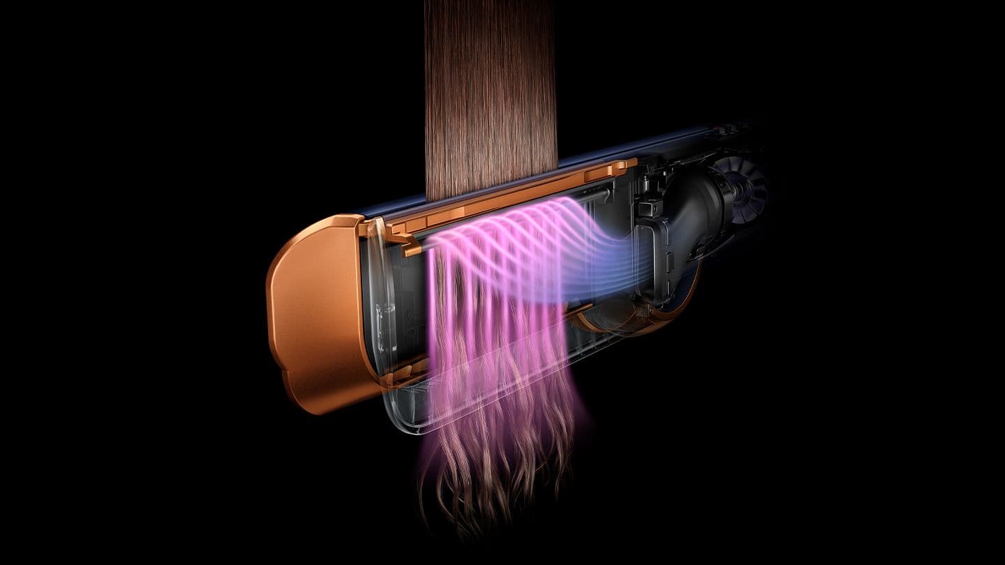 Випрямляч для волосся Dyson Airstrait HT01 Prussian Blue/Rich Copper — фото 5