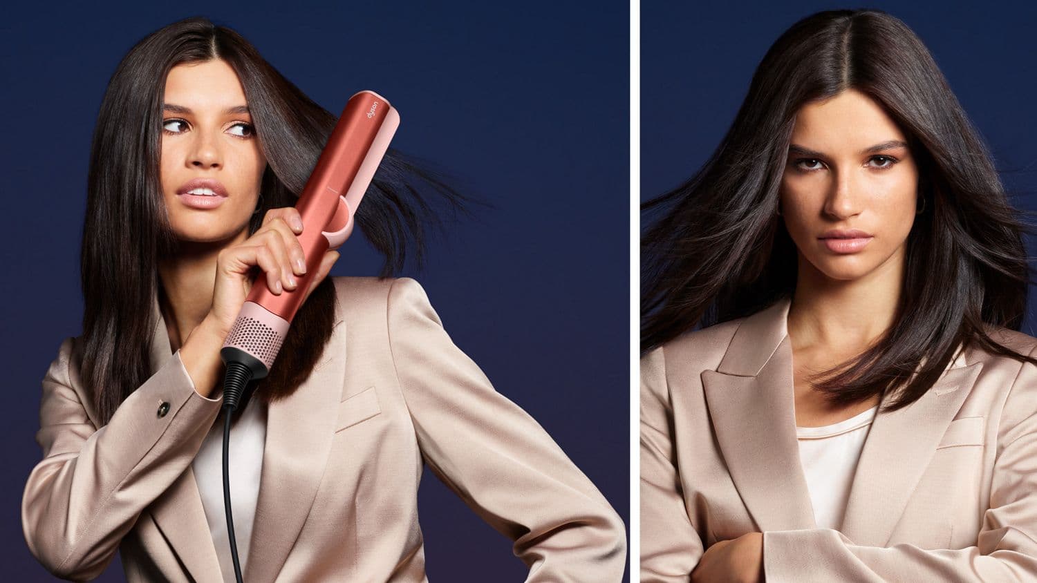 Випрямляч для волосся Dyson Airstrait HT01 Strawberry Bronze/Blush Pink — фото 2