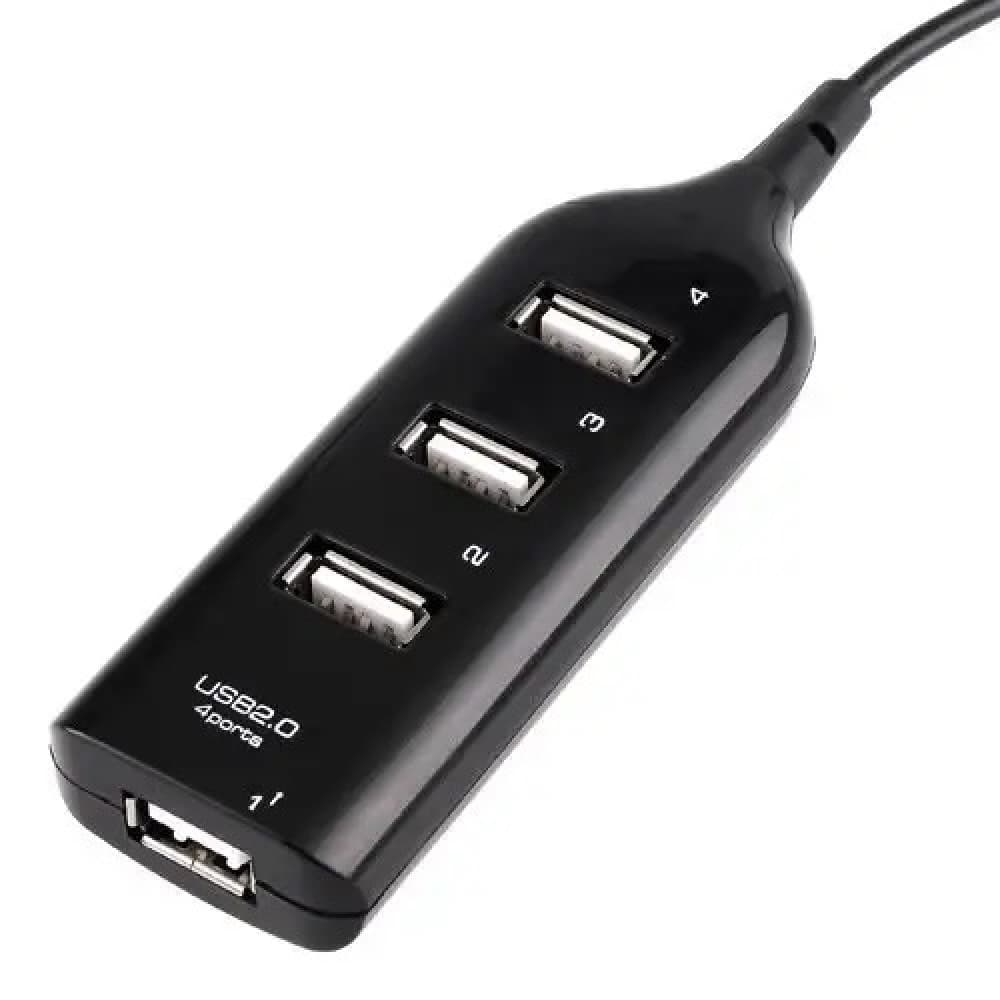 ЮСБ Хаб Розгалужувач на 4 Порта Трійник Концентратор USB 2.0 — фото 1