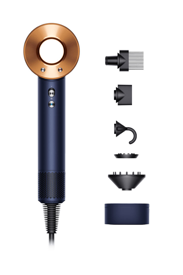 Фен Dyson HD07 Supersonic Prussian Blue/Rich Copper