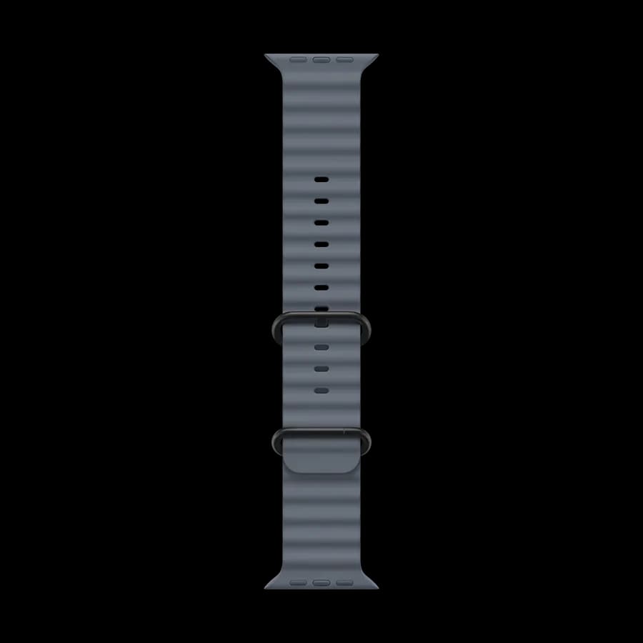 Apple 49mm Ocean Band Ремінець Ocean Band Anchor Blue за Apple Watch 44 mmApple Watch 45 mmApple Watch 46 mmApple Watch 49 mm 44/45/46/49 mm