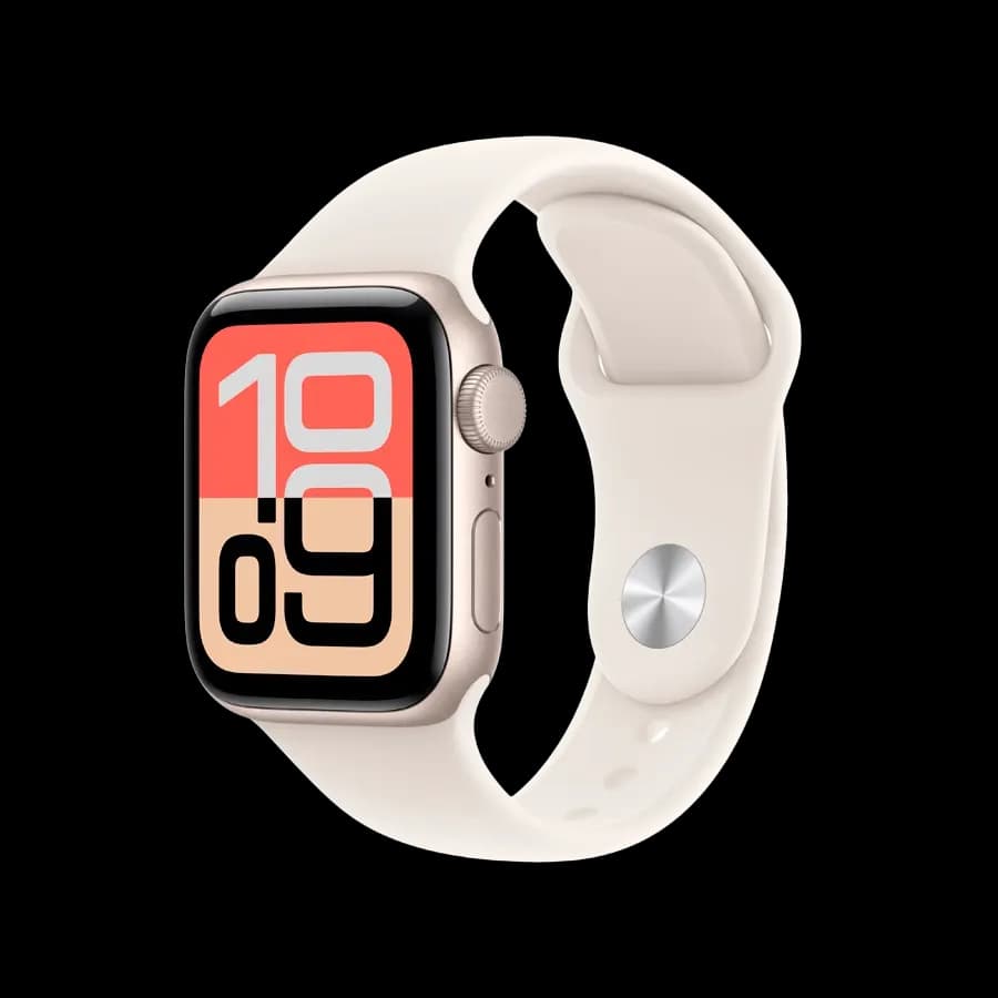 Apple Watch SE GPS Gen.3, Starlight Sport Band, S/M, 40mm, Starlight