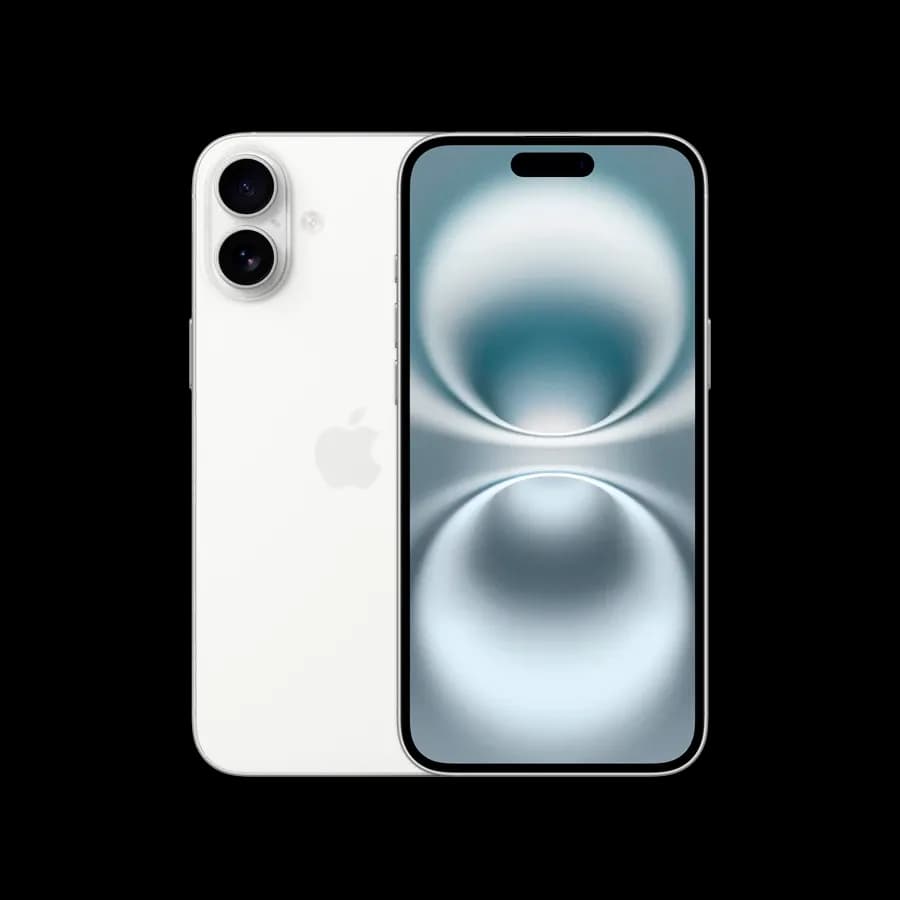 iPhone 16 Plus, 128 ГБ, White