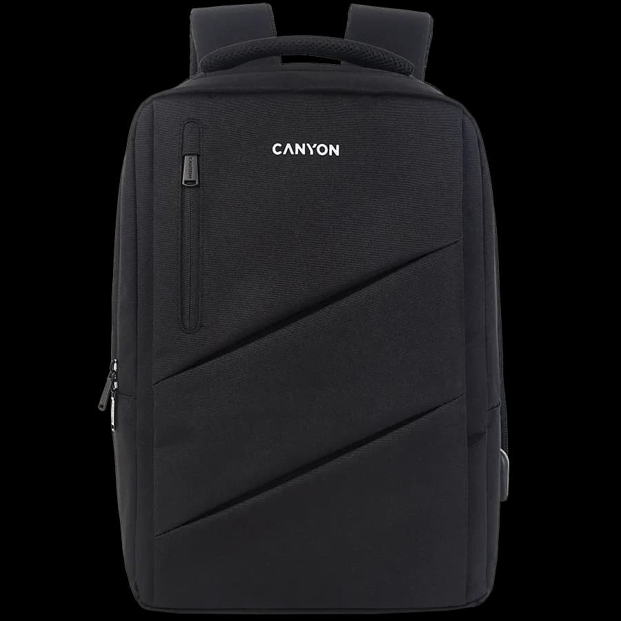 CANYON Рюкзак Laptop backpack для 15.6 inch Чорний для MacBook Pro 14/MacBook Pro 15/Ноутбук до 15.6-inch