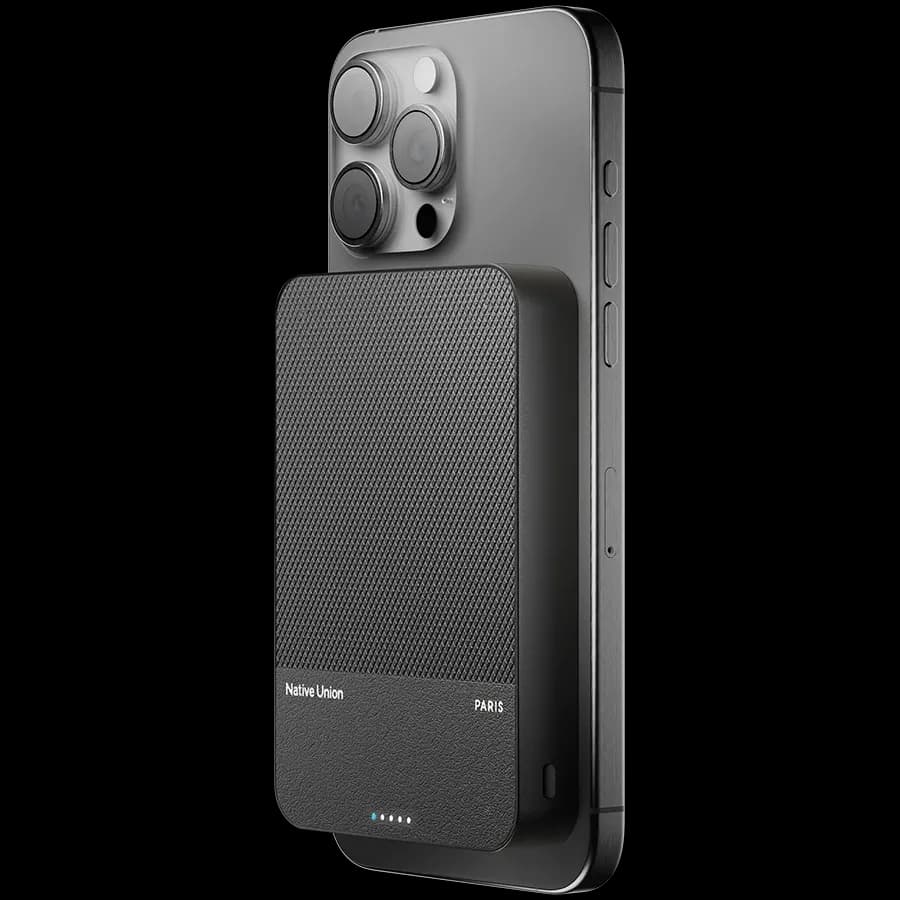 Бездротовий зарядний пристрій Native Union (Re)Classic Power Bank 10000mAh -BLACK