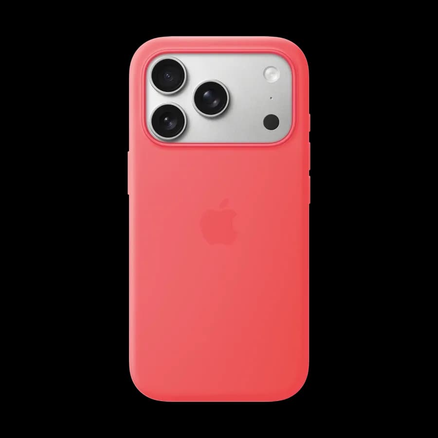 Apple Чохол силіконовий with MagSafe Bright Guava для iPhone 17 Pro