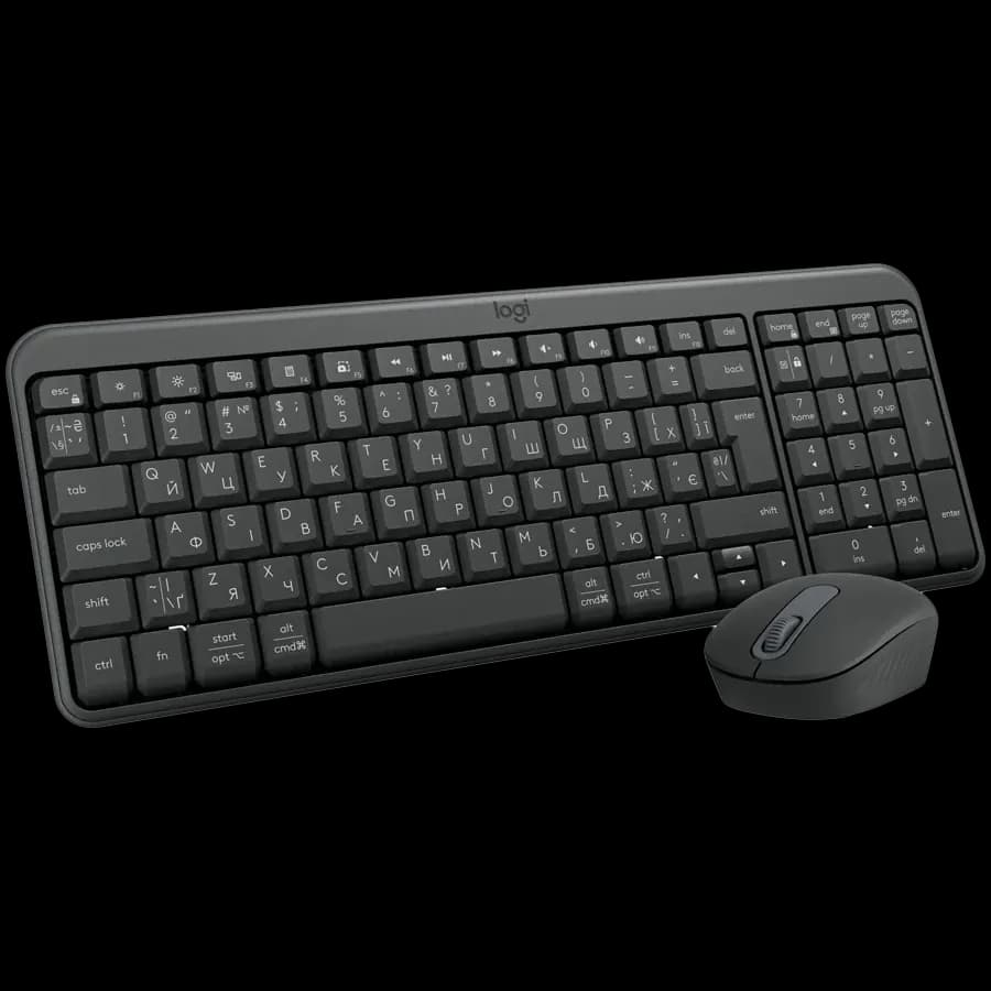 LOGITECH (CIS) MK250 Клавіатура, Українська