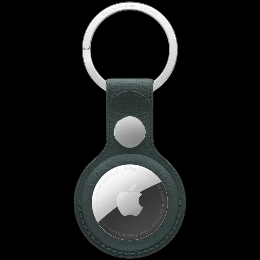 APPLE |АнглійськаFineWoven Key RingАнглійська|, Dark Green