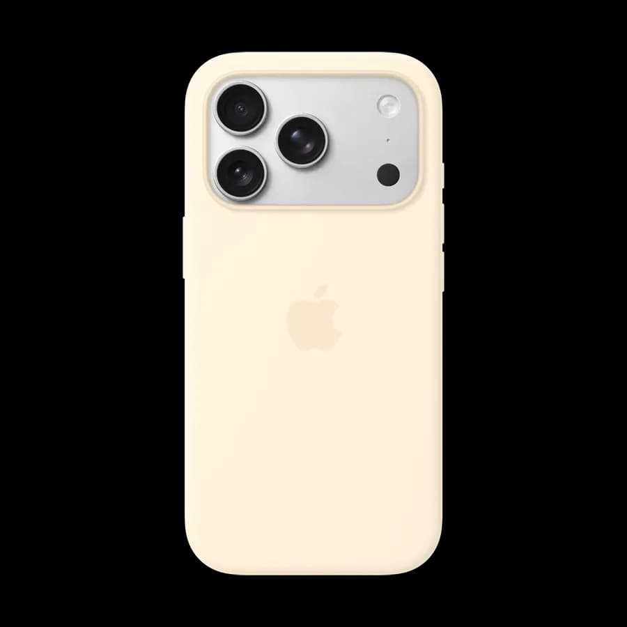 Apple Чохол силіконовий with MagSafe Vanilla для iPhone 17 Pro