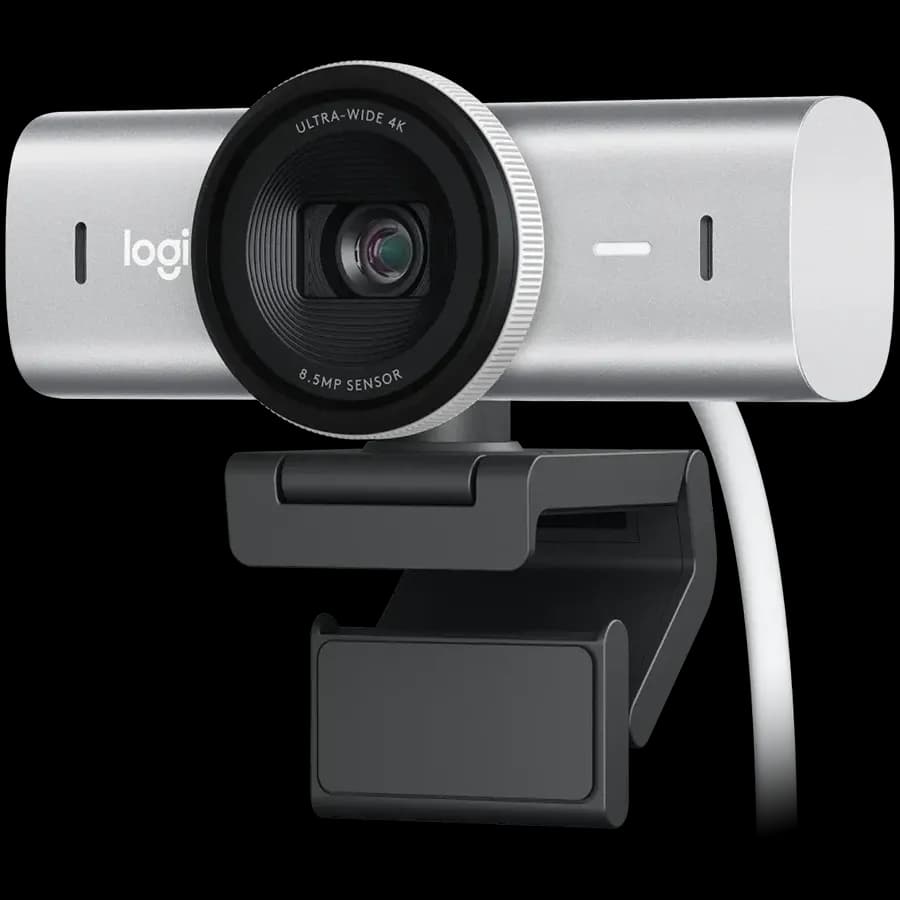 Веб-камера LOGITECH MX Brio 4K, Pale Grey (L960-001554)