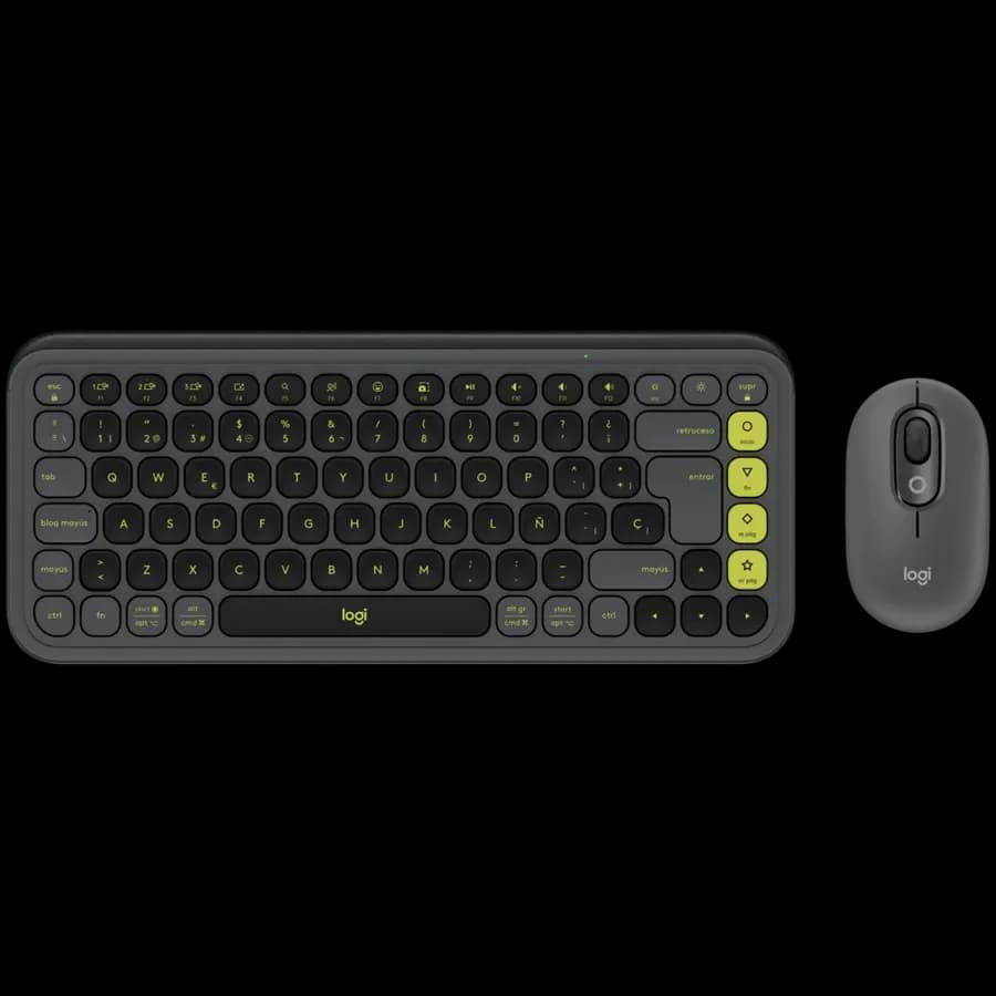 Клавіатура LOGITECH POP ICON COMBO GRAPHITE