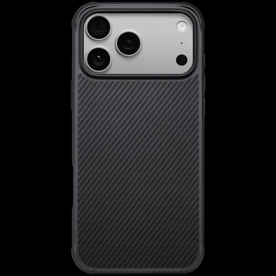 PITAKA Захисний чохол Aramid UltraGuard with MagSafe Чорний/Сірий для iPhone 17 Pro