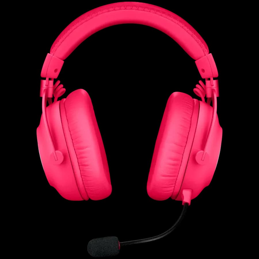 LOGITECH PRO X 2 LIGHTSPEED {Бездротове} Ігрова гарнітура, Пурпурный