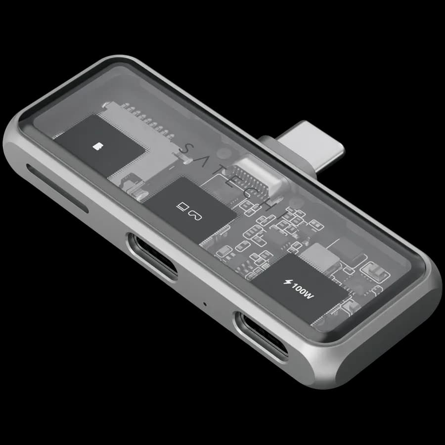 Хаб Satechi Mobile XR with microSD Reader Space Grey (ST-HXRSDM)