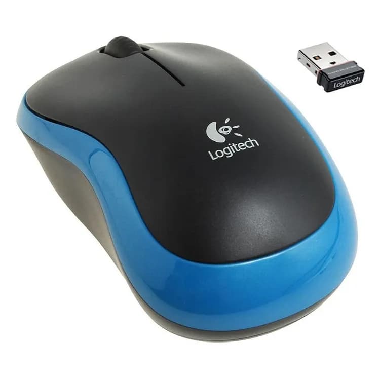 LOGITECH M185 Миша, Синій