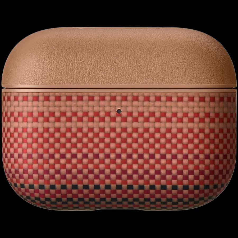 PITAKA Чохол Aramid Fiber Case with MagSafe Теплий захід для AirPods Pro (Gen3)