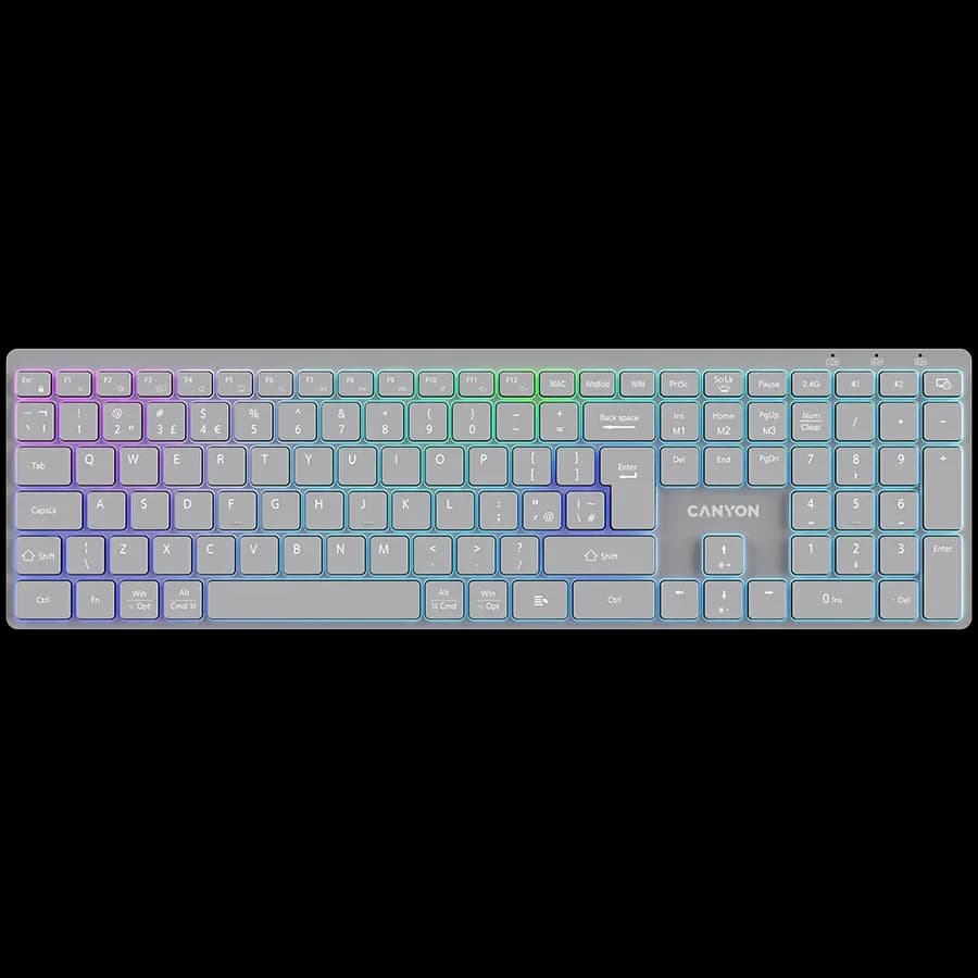 CANYON HKB-W11 Клавіатура, Великобританія/US English