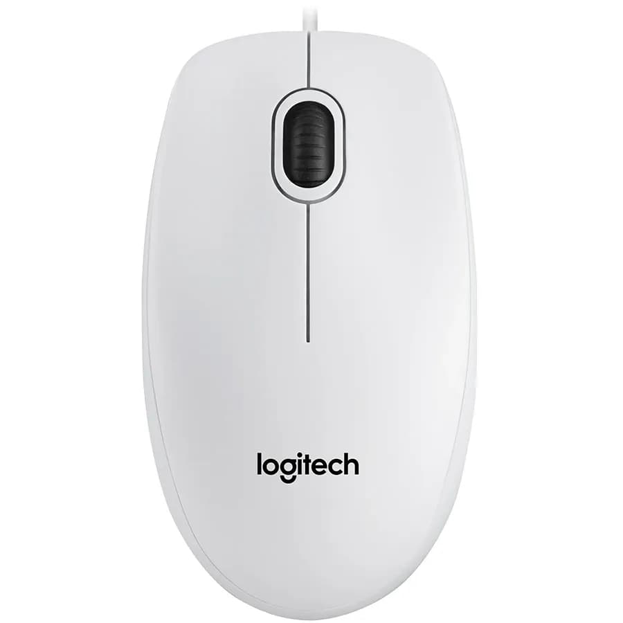 Миша LOGITECH B100 USB White (L910-003360)
