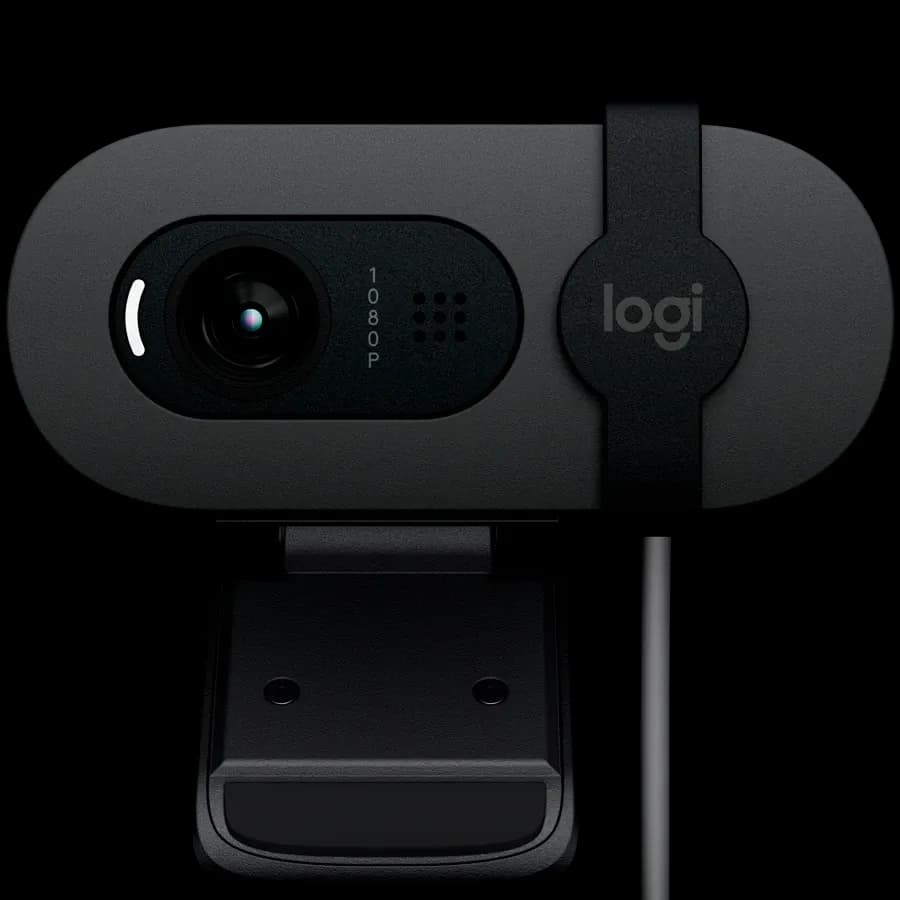 Веб-камера LOGITECH Brio 100 Full HD Webcam - GRAPHITE - USB - EMEA28-935 (L960-001585)