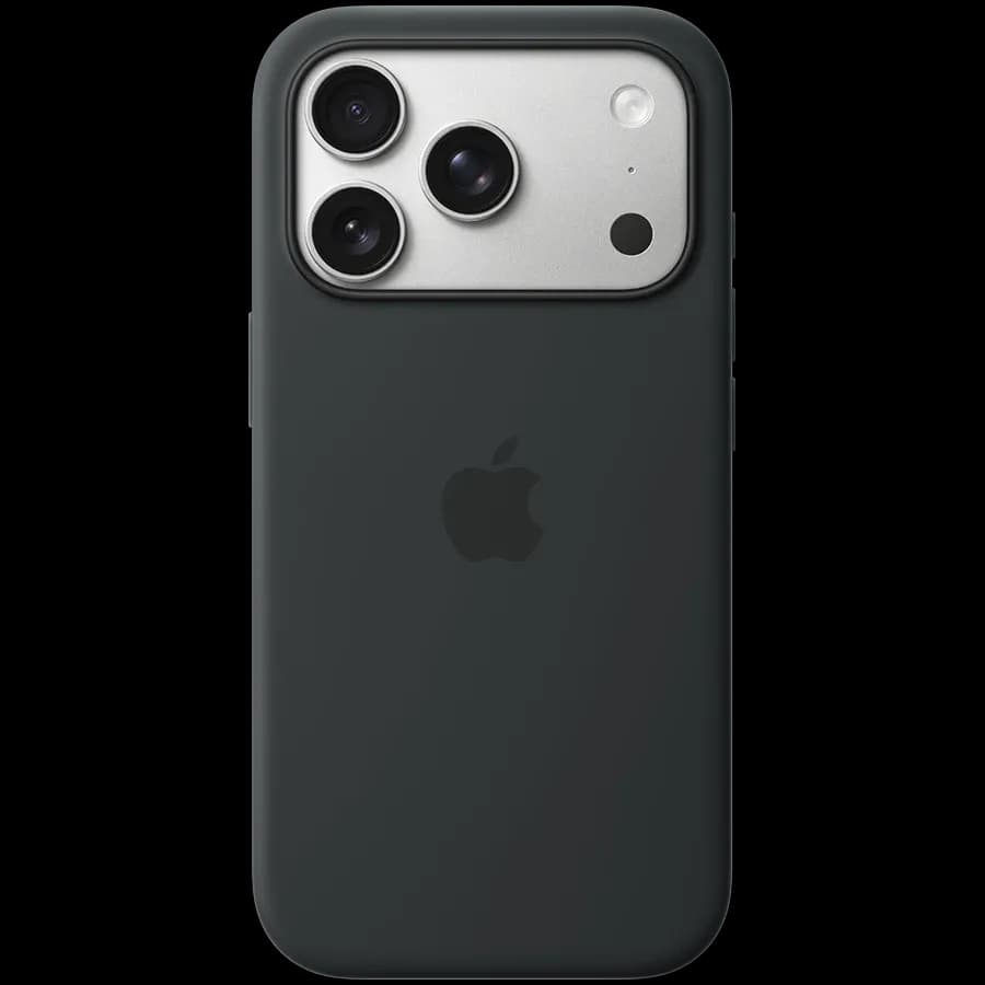 Apple Чохол силіконовий з MagSafe Чорний для iPhone 17 Pro