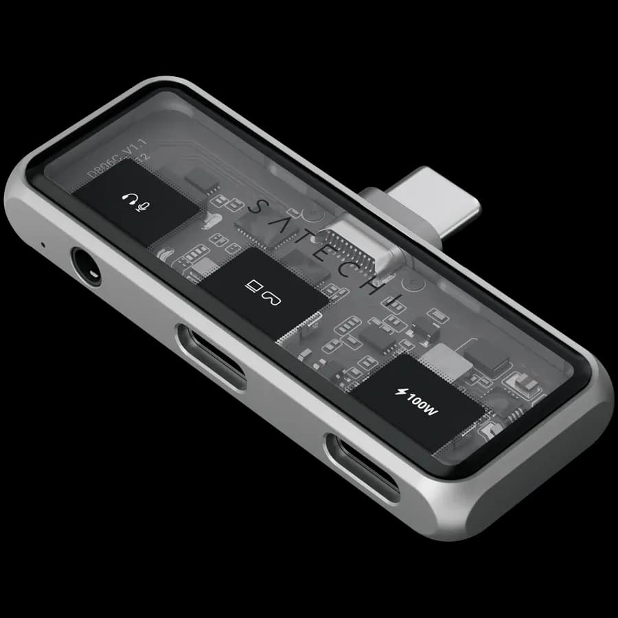 Хаб Satechi Mobile XR with Audio Space Grey (ST-HXRAJM)