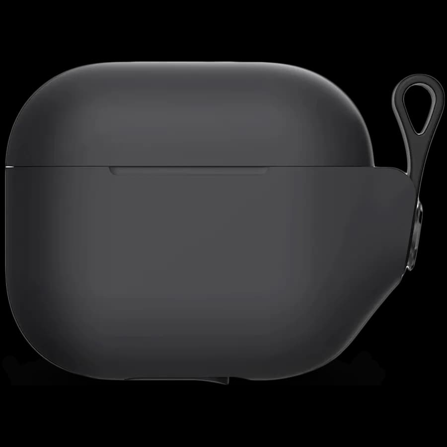 MOSHI Чохол Pebbo Чорний для AirPods (Gen3)