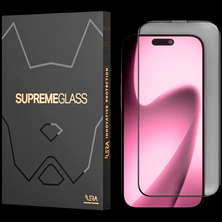 Захисне скло iLera DeLuxe Original Glass для iPhone 17 Pro (ILFCDL17PR)