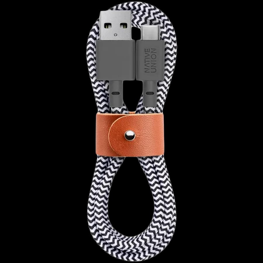 Кабель NATIVE Union Belt Cable USB-A to USB-C Zebra 1.2 m