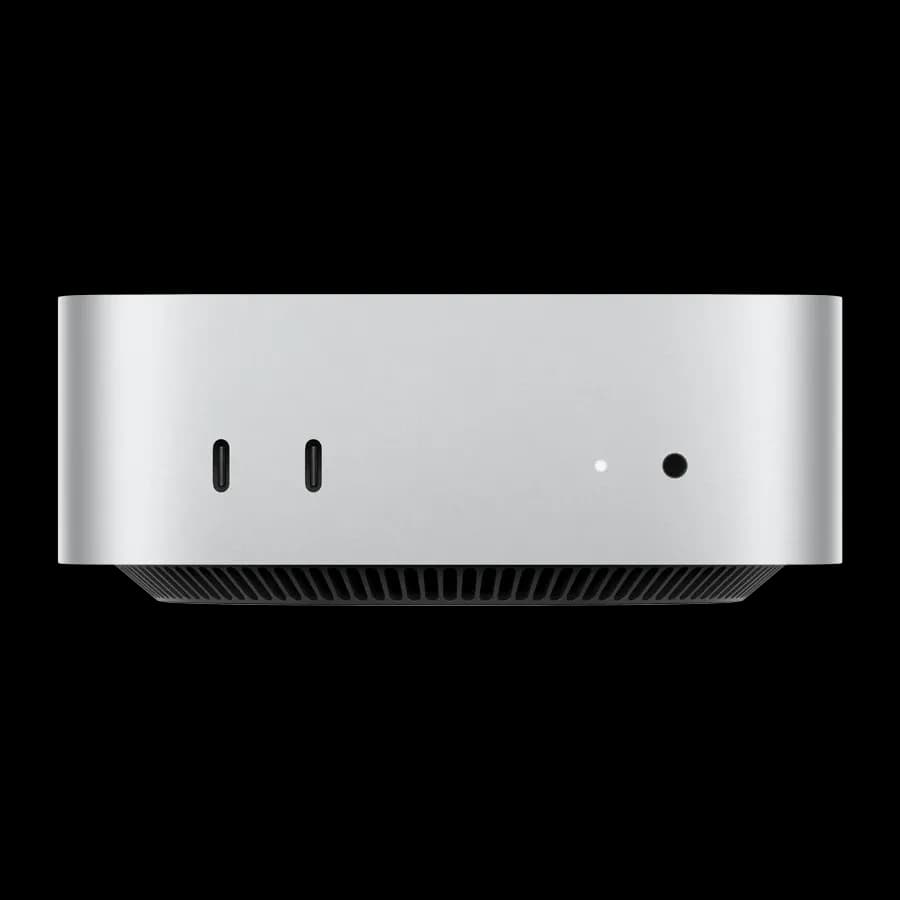 Mac mini M4, 10C CPU 10C GPU, 16ГБ 256ГБ Твердотільний накопичувач, Сріблястий