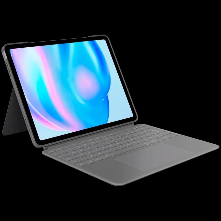 Чохол-клавіатура LOGITECH Combo Touch iPad Air 11-inch (M2)-OXFORD GREY-US-INTNL-IPAD AIR 11 M2/3, IPAD AIR 5