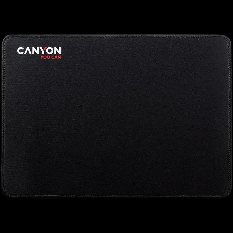 CANYON Mouse pad, Multipandex (non gaming), blister cardboard, Чорний