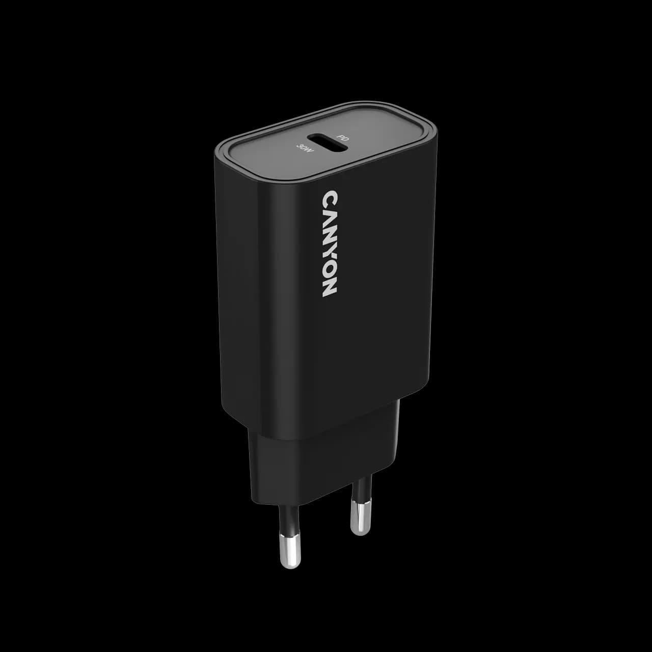 CANYON Адаптер живлення OnCharge 30CL 1*USB-C 1*USB Тип C, 30 Ват