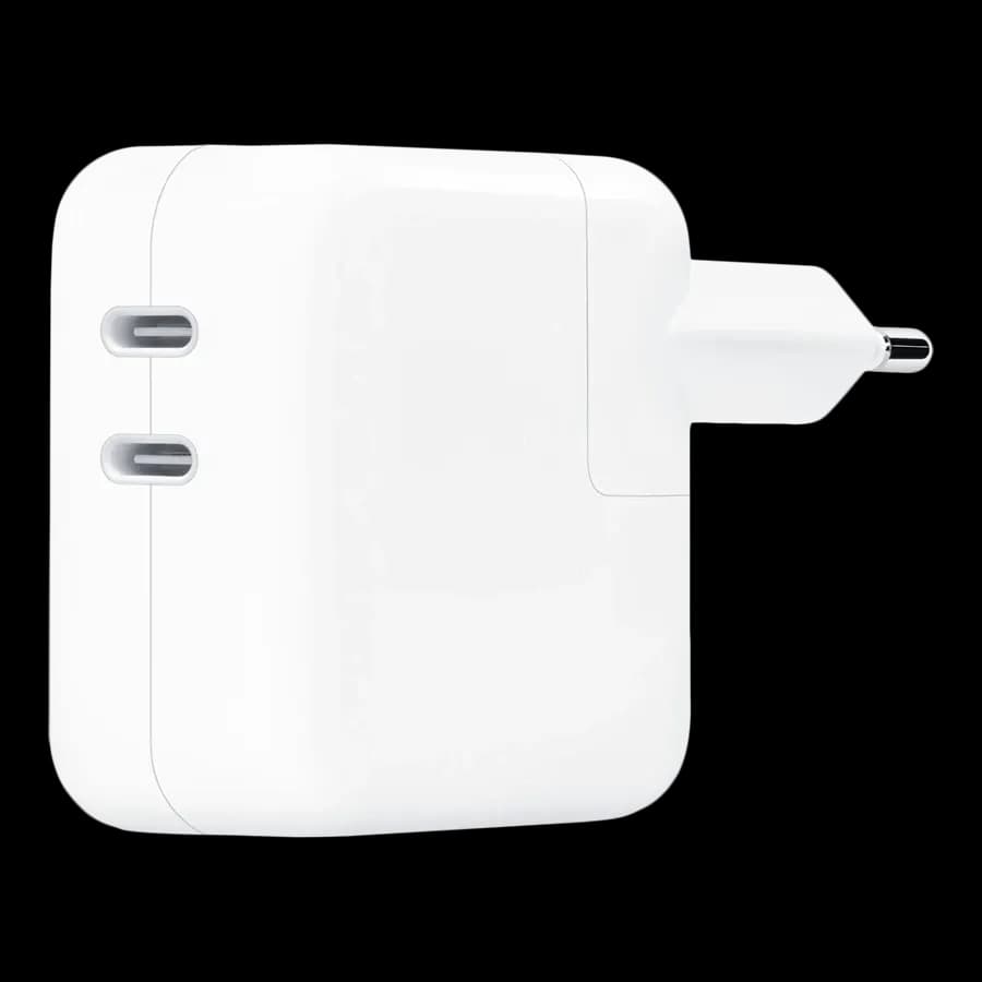 APPLE Адаптер живлення 2*USB-C, 35 Ват