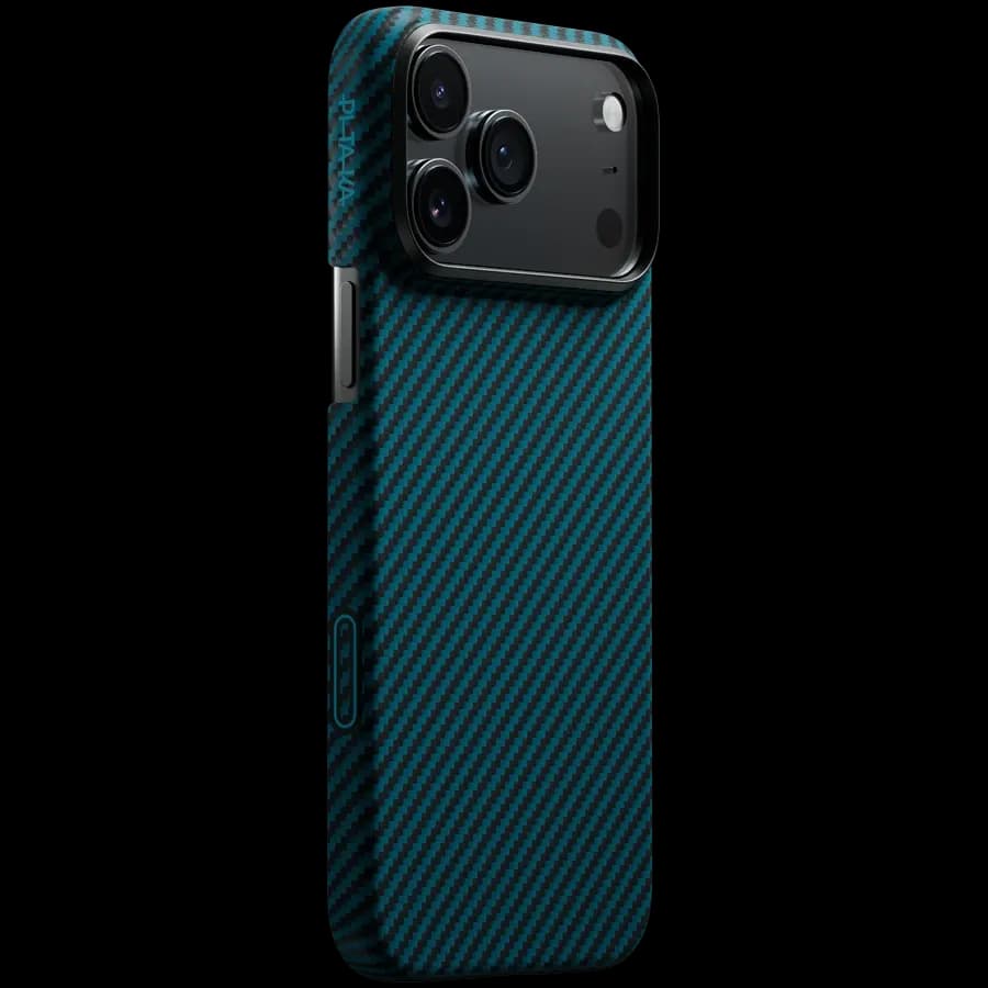 PITAKA Чохол Ultra-Slim Чёрный/Cиний для iPhone 17 Pro