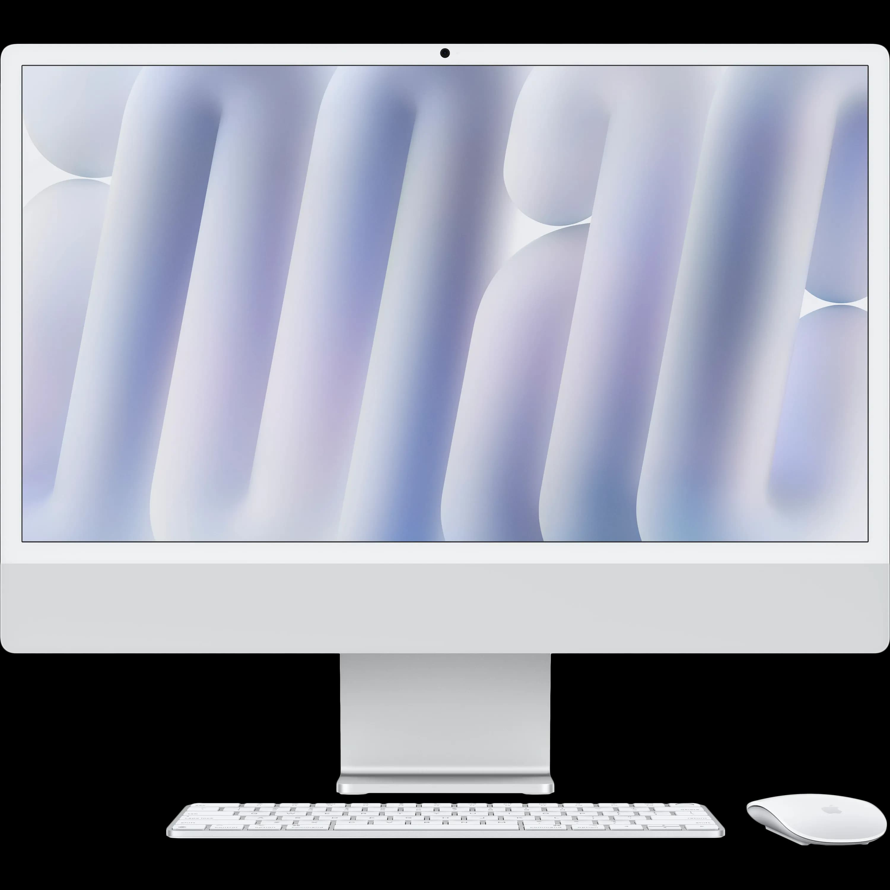 iMac 24-inch M4, 10C CPU 10C GPU, 16ГБ 256ГБ Твердотільний накопичувач Нанотекстурное стекло, Сріблястий