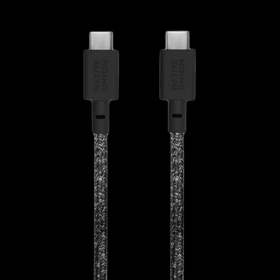 Кабель NATIVE Union Belt Cable USB-C to USB-C Space Gray 1.2 m
