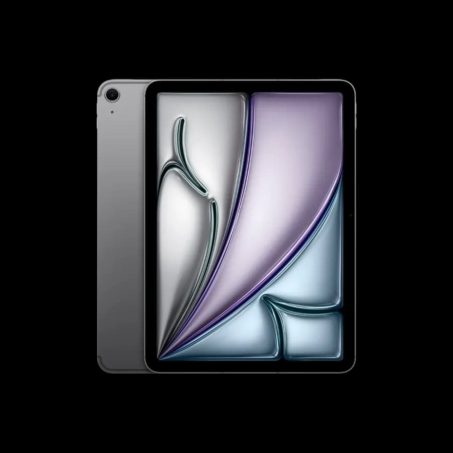 iPad Air 11 M3, 128 ГБ Wi-Fi+4G 2025, Космічний сірий