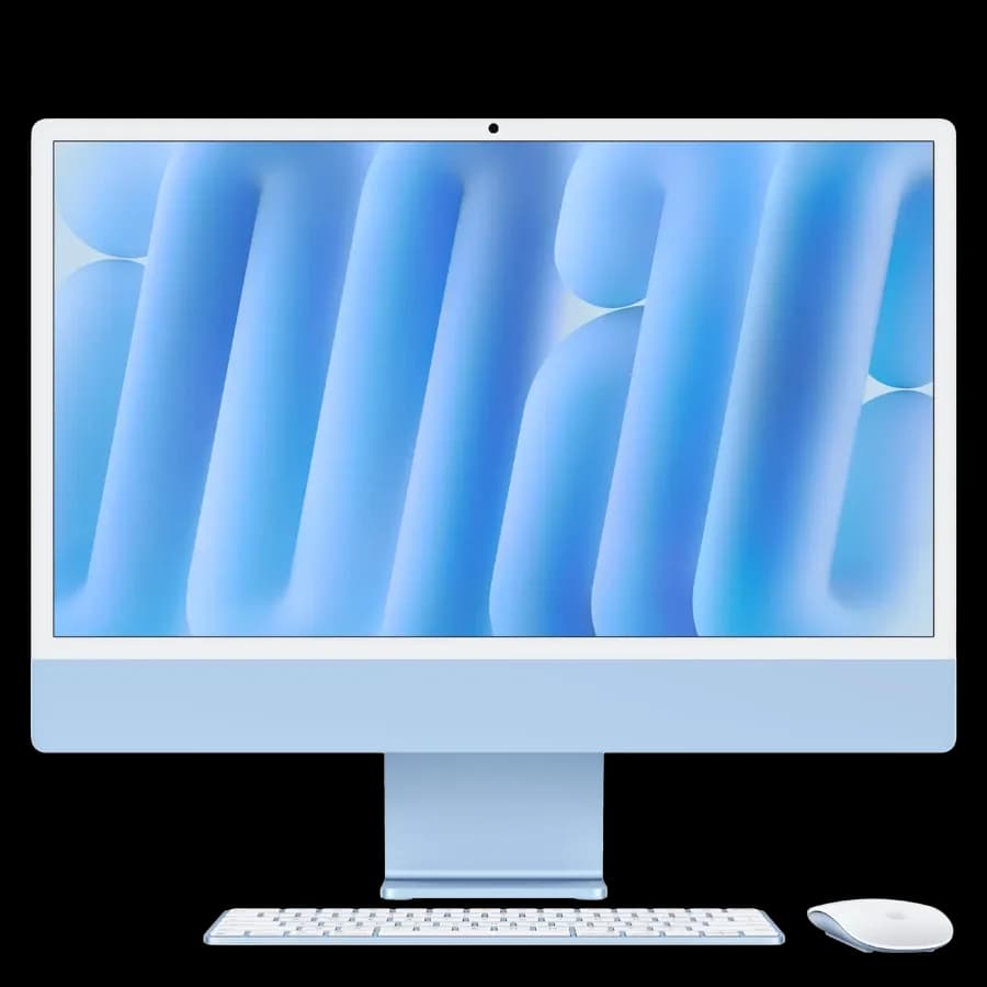 iMac 24-inch M4, 10C CPU 10C GPU, 16ГБ 256ГБ Твердотільний накопичувач, Синій