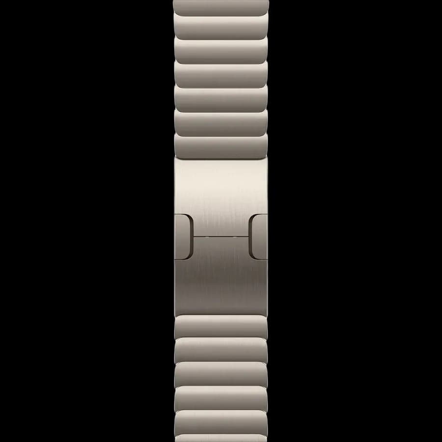 Apple 46mm Link Bracelet Band Extension Link Bracelet Натуральний за Apple Watch 44 mmApple Watch 45 mmApple Watch 46 mmApple Watch 49 mm 44/46 mm