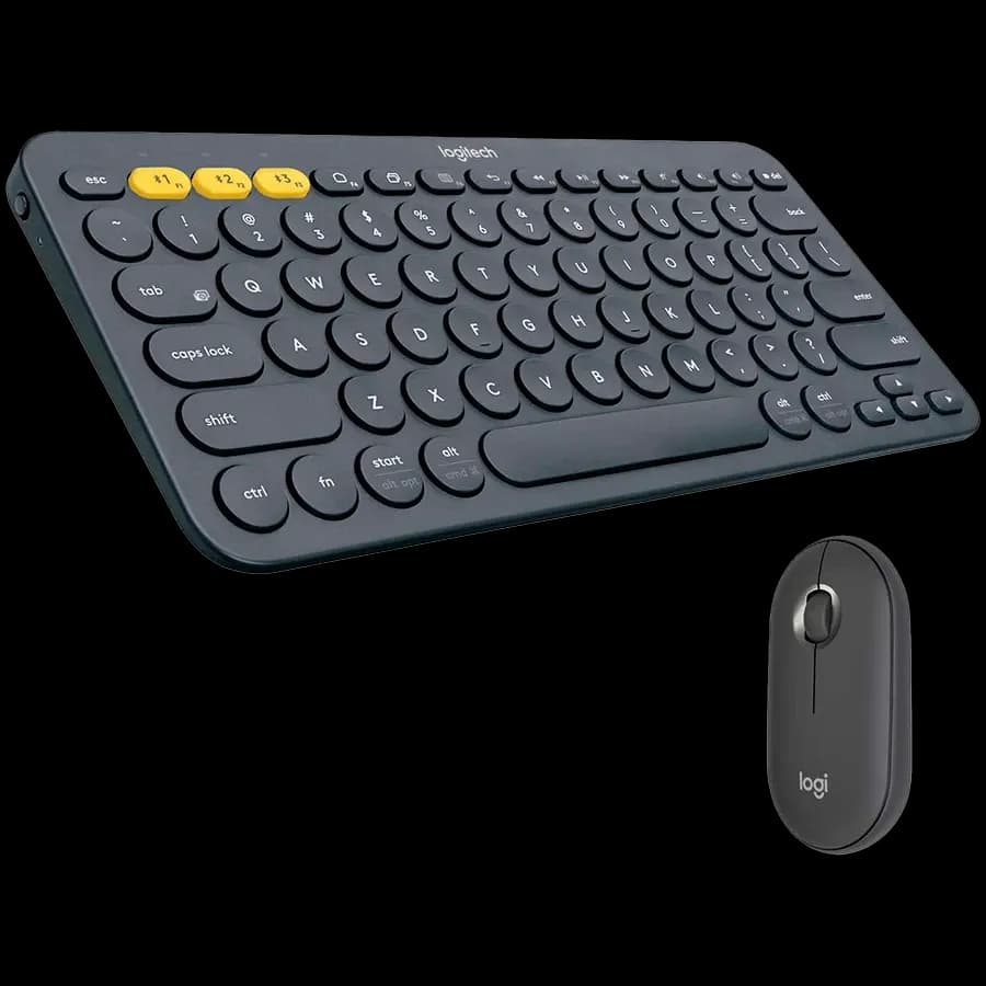 Комплект бездротовий LOGITECH Pebble 2 Combo Tonal Graphite (L920-012239)