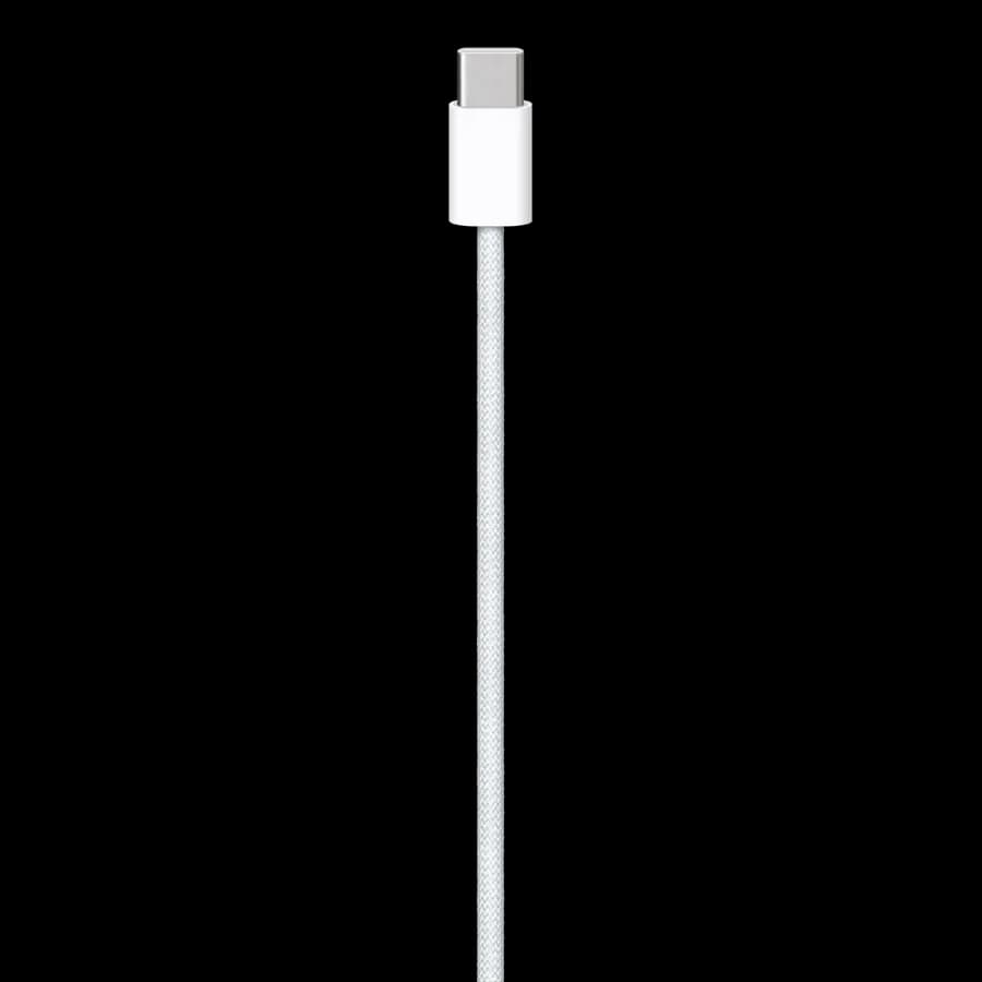 APPLE Кабель USB-C , Білий, 1м