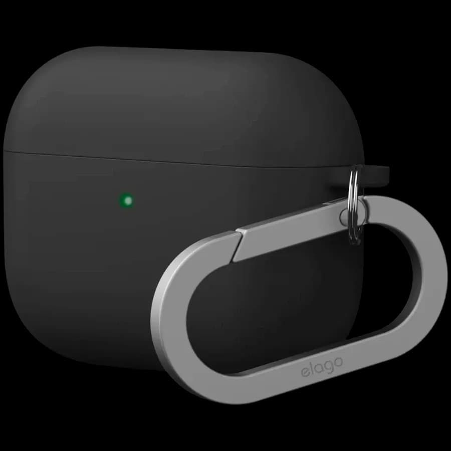 ELAGO Чохол Liquid Hybrid Hang Чорний для AirPods Pro (Gen3)