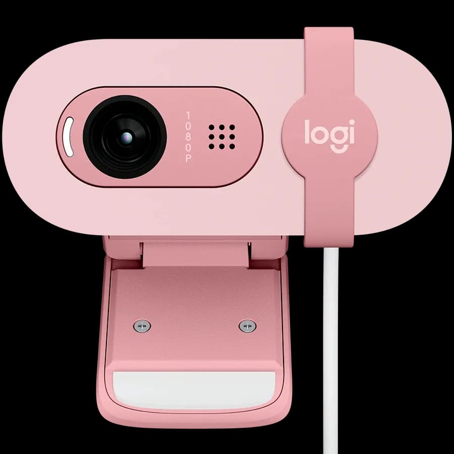 Вебкамера LOGITECH Brio 100 Full HD Webcam - ROSE - USB - EMEA28-935 (L960-001623)