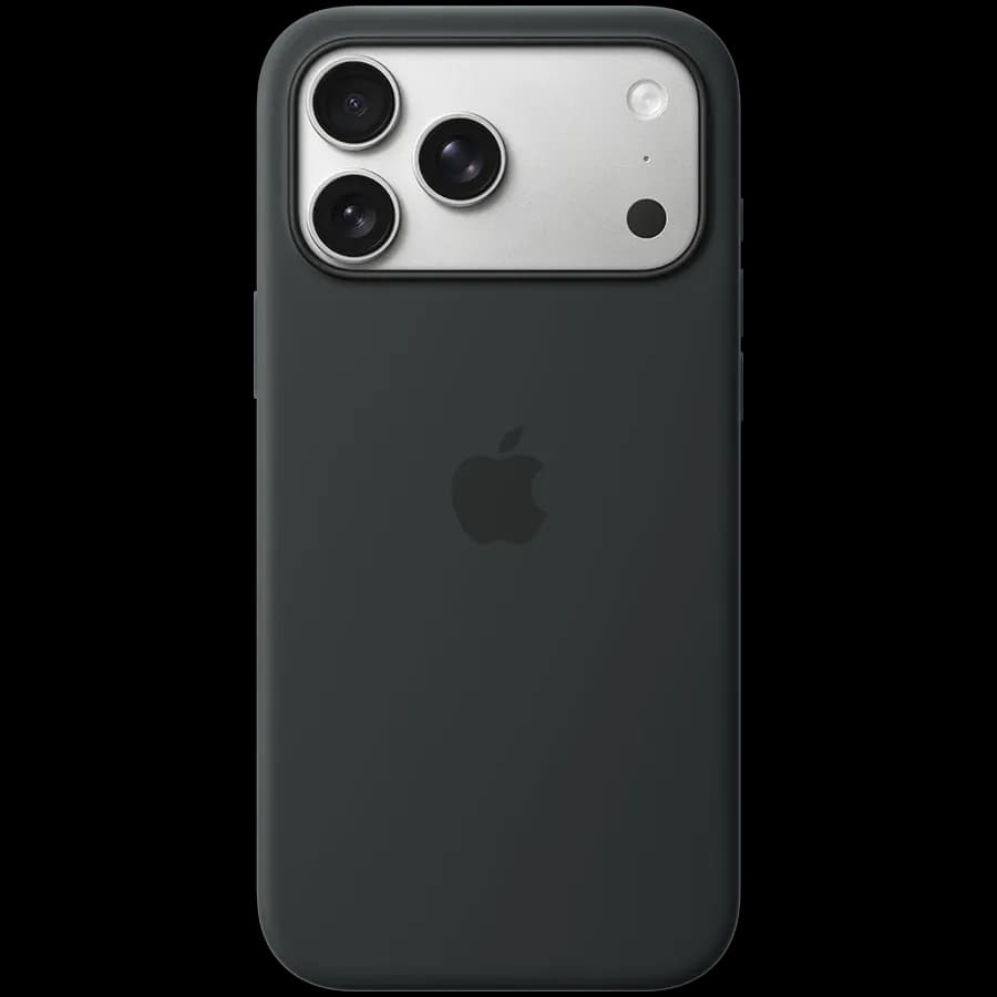 Apple Чохол силіконовий з MagSafe Чорний для iPhone 17 Pro Max